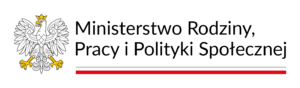 Logo Ministerstwa Rodziny, Pracy i Polityki Społecznej